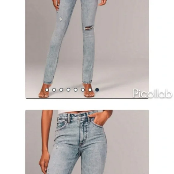 A&F 90’s skinny high rise - Picture 6 of 6